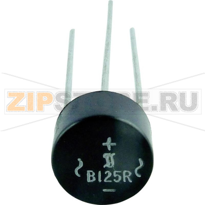 Мост диодный 2 А, 160 В, кремниевый, однофазный, круглый Diotec B80R 