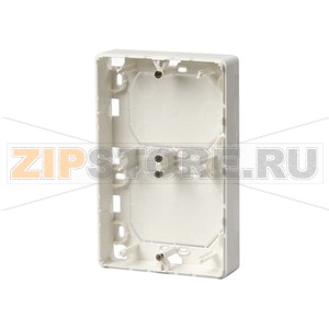 Коробка двухместная, монтаж: наружный ABB 2TKA000820G1 
