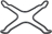 REDUCER TRIVET ENAMELLED 4 POINTS MIDDLE