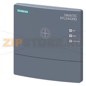 SIMATIC RTLS Gateway RTLS4430G Chirp ETSI, FCC, ISED; IP65 Siemens 6GT2701-5CB03 