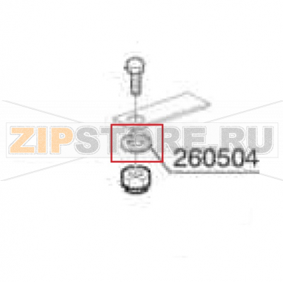St/St flat washer D6 Comenda GFS 90 St/St flat washer D6 Comenda GFS 90Запчасть на деталировке под номером: 260504Название запчасти на английском языке: St/St flat washer D6 Comenda GFS 90