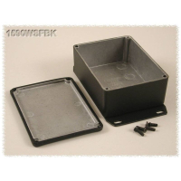 Корпус алюминиевый 110.5x81.5x44 мм, черный, 1 шт Hammond 1590WSFBK