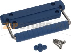 PLASTIC LOCK 190x112 mm BLUE 