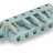 MCS MIDI Classic Розетка под пайку THT; 0.6 x 1.0 mm solder pin; угловые; зажимное кольцо; Шаг контактов 7,5 мм; 13-пол.; серые Wago 232-843/031-000 - MCS MIDI Classic Розетка под пайку THT; 0.6 x 1.0 mm solder pin; угловые; зажимное кольцо; Шаг контактов 7,5 мм; 13-пол.; серые Wago 232-843/031-000