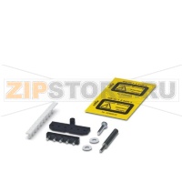 Монтажный комплект с основанием SIM для индивидуального монтажа защитных штекеров PRT... на плате. Phoenix Contact PRT-MK1