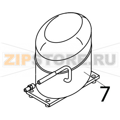 Compressor 220/230V 60 Hz Brema IC 24 Compressor 220/230V 60 Hz Brema IC 24Запчасть на деталировке под номером: 7Название запчасти Brema на английском языке: Compressor 220/230V 60 Hz IC 24.