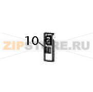 Cover open sensor Zebra ZD611 RFID Thermal Transfer Cover open sensor Zebra ZD611 RFID Thermal TransferЗапчасть на деталировке под номером: 10