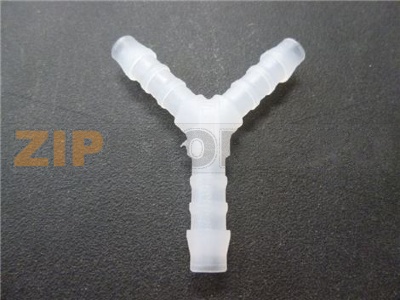 RACCORDO &quot;Y&quot; POLIPROPILE ø 6 mm 