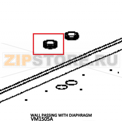 Wall passing with diaphragm Unox XVC 305E Wall passing with diaphragm Unox XVC 305EЗапчасть на деталировке под номером: 132Название запчасти на английском языке: Wall passing with diaphragm Unox XVC 305E