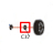 Graphite washer / Φ6.2*9.5*0.5T Godex EZ-2250i