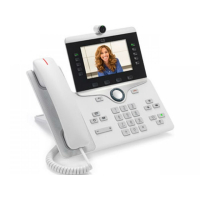 IP-видеотелефон 24 В/DC, 2xGE, 5 линий, Wi-Fi, RJ-45, 800х480 пкс, RJ-9, белый Cisco CP-8865-W-K9