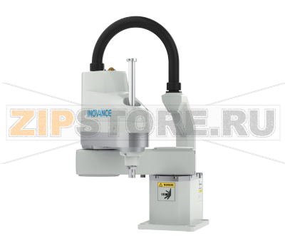 Робот, нагрузка: 20 кг, радиус действия: 600 мм, ход по вертикали: 180 мм, кабель: 3 м, повторяемость: ±0.02 мм, время цикла: 0.42 с Inovance IR-S20-60Z18S3-INT 