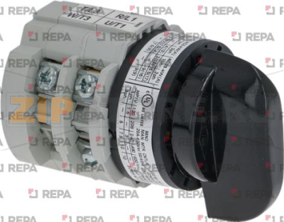 ПЕРЕКЛЮЧАТЕЛЬ 0-1 ПОЗИЦИОННЫЙ 20A 400V 