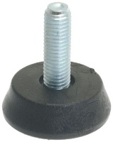 PIEDINO REGOLABILE NERO ø 50 mm