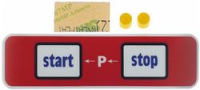 Label:  start stop   red