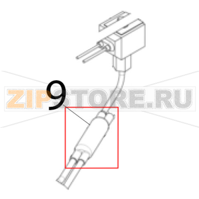 Mechanical filter Scotsman B 7040 Mechanical filter Scotsman B 7040Запчасть на деталировке под номером: 9
