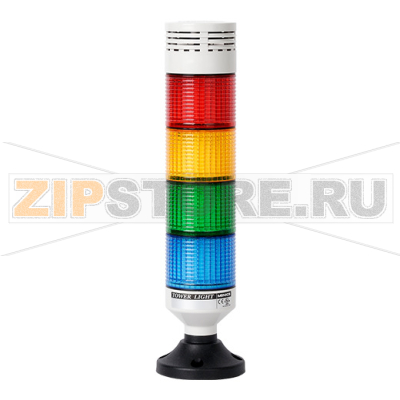 Колонна сигнальная, светодиодная, модульная, Ø: 56 мм Autonics PTE-DGB-402-RYGB 