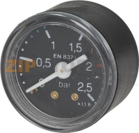 МАНОМЕТР БОЙЛЕРА Ø 42 ММ 0÷2,5 АТМ.