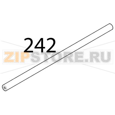 Barra tonda carrello Sirman Agata 250 Barra tonda carrello Sirman Agata 250Запчасть на деталировке под номером: 242