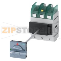 SENTRON, Molded case switch 3LD5 UL, Main switch, 3-pole, certified according to UL489 UL60947-4-1 and IEC60947-3, UL: 125A, SCCR 65kA at 480VAC, Operating power at 480VAC 3-phase: 75hp, IEC: 125A, Operating power at AC-23A at 400V: 55kW, floor mounting w