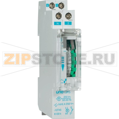 Таймер еженедельный, аналоговый, 230 В/AC, 16 А, 250 В, 1 шт Suevia UNO QRS 