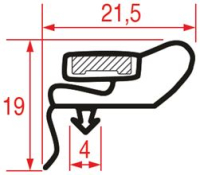 GUARNIZIONE AD INCASTRO 1400x740 mm