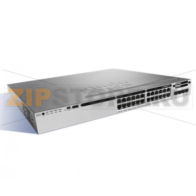 Коммутатор 24xGE (UPoE), IP Base Cisco WS-C3850-24U-S 