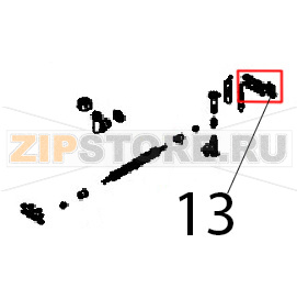 S/Staffa ant. Angelo Po 2N1FAGF S/Staffa ant. Angelo Po 2N1FAGFЗапчасть на деталировке под номером: 13