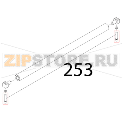 Vite TCEI DIN912, M6x30 Sirman Anniversario 300 Vite TCEI DIN912, M6x30 Sirman Anniversario 300Запчасть на деталировке под номером: 253