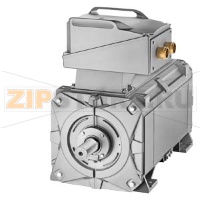 Низковольтный электродвигатель SIMOTICS FD, Squirrel-cage rotor Water-cooled, IC71W, IP55 for operation on SINAMICS With regulated infeed Temperature class 180(H) according to 155(F) Premium Efficiency Size 450M, 4-pole 690V/50Hz, 1500 rpm, 1050 kW Siemen