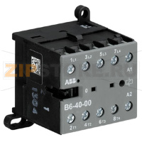 Миниконтактор B6-40-00, 9 A, 400 B, AC3, катушка: 230 В/АС ABB GJL1211201R8000