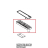 Upper door bracket Unox XVC 715G