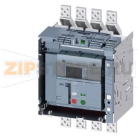 withdrawable circuit breakers with guide frame and PSS 4-pole, frame size 0, IEC N conductor on the right In=630A to 690V, 50/60Hz AC Icu=55kA at 415V Icu=50kA at 500V Icu=42kA at 690V ETU660 electronic trip units LSIG display with tripped signaling switc