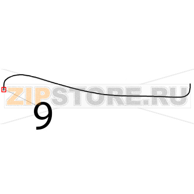 Iniettore Ø: 0.50 restyling Angelo Po BX61E Iniettore Ø: 0.50 restyling Angelo Po BX61EЗапчасть на деталировке под номером: 9