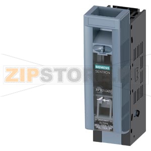 Разъединитель с предоханителем 3NP1, 1-пол, NH000, 160 A, для уст.на монтаж.панель, рамочные клеммы, cover level 45 mm Siemens 3NP1121-1CA20 