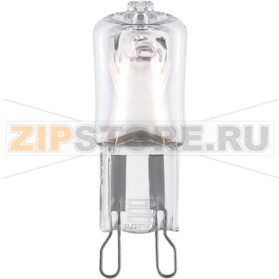 Лампа галогеновая, EEK C, G9, 43 мм, 230 В, 28 Вт, тепло-белая, 2 шт Sygonix 