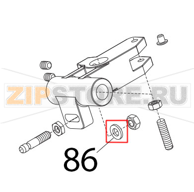 Rondella piana DIN125, D6 Sirman Mirra 250 C Rondella piana DIN125, D6 Sirman Mirra 250 CЗапчасть на деталировке под номером: 86