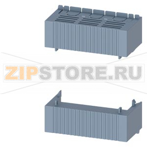 АКСС.ДЛЯ ПРЕДОХР.РАЗЪЕДИНИТЕЛЯ ДЛЯ NH000 КРЫШКА КАБЕДБНОГО ПОДСОЕДИН. 1X ВЕРХ И 1X НИЗ Siemens 3NP1923-1CB00 
