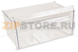 CONTAINER LOWER TRANSPARENT FOR FREEZER 