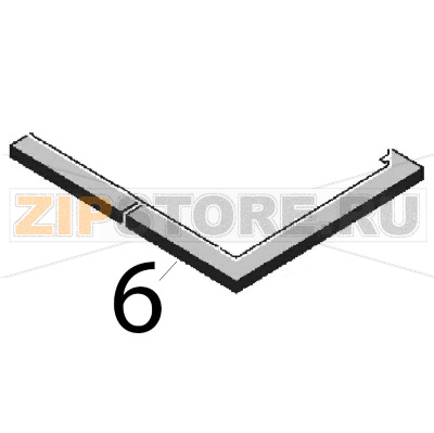 Pannello isolante Angelo Po 1G1BR1E Pannello isolante Angelo Po 1G1BR1EЗапчасть на деталировке под номером: 6