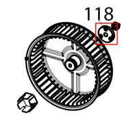 Ovens sealing ring flange DI.8, DE.18, H.5 Tecnoinox EFB10DS