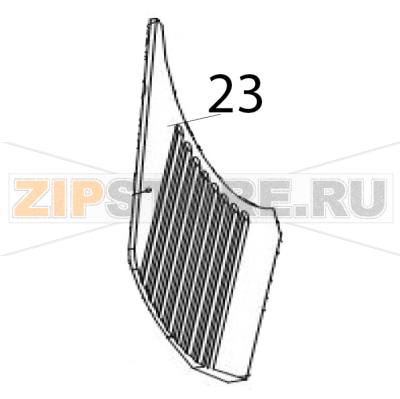 Locking plate Hurakan HKN-HM300M Locking plate Hurakan HKN-HM300MЗапчасть на деталировке под номером: 23