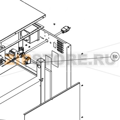 Тумблер, 20 A Alto Shaam 1200-SK/III Тумблер, 20 A Alto Shaam 1200-SK/IIIЗапчасть на сборочном чертеже под номером: 9Количество запчастей в комплекте: 1