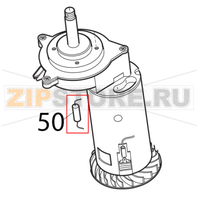 Bobina cabl. filtro PLL Sirman Apollo Bobina cabl. filtro PLL Sirman ApolloЗапчасть на деталировке под номером: 50