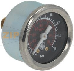 PUMP GAUGE ø 40 mm 0÷16 bar 