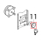 Disco tenuta albero motore inox Unox XVC 104