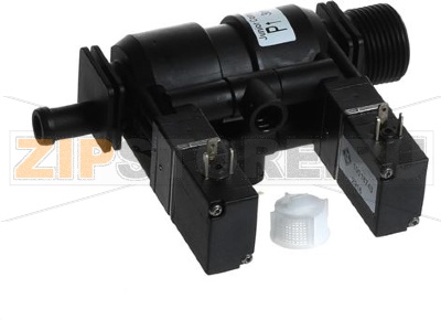 Water steaming unit without pressure swi 