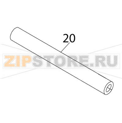 High silicon pipe Tª Ø26*18 Fagor VG-101 High silicon pipe Tª Ø26*18 Fagor VG-101Запчасть на деталировке под номером: 20Название запчасти Fagor на английском языке: High silicon pipe Tª Ø26*18 VG-101.