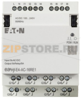 Модуль расширения для easyE4, 100–240 В перем. тока, 110–220 В пост. тока Eaton EASY-E4-AC-16RE1