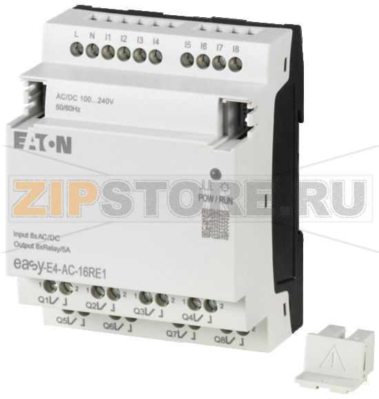 Модуль расширения для easyE4, 100–240 В перем. тока, 110–220 В пост. тока Eaton EASY-E4-AC-16RE1 
